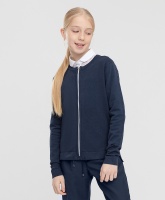 Кардиган на молнии синий Button Blue, школьная форма для девочек  фото, kupilegko.ru